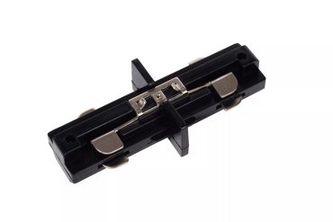 Lucide Track I-connector - Système de rail monophasé - 230V - Noir