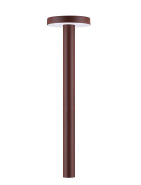 Nova Luce Mood - lampe de jardin - Ø 11 x 40 cm - 5W LED inclus - IP65 - corten
