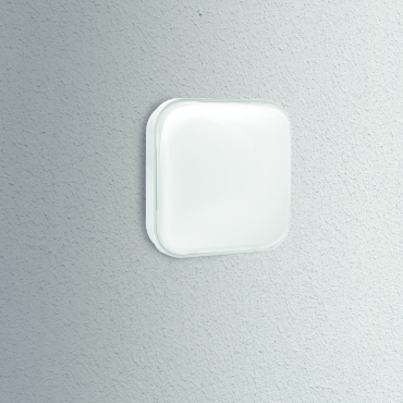 Century Italia Simply - lampe murale/plafonnier - 22 x 7,3 x 22 cm - 24W LED inclus - IP65 - blanc