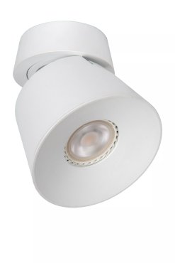 Lucide Trigono - spot apparent - Ø 10,5 x 9,8 cm - blanc