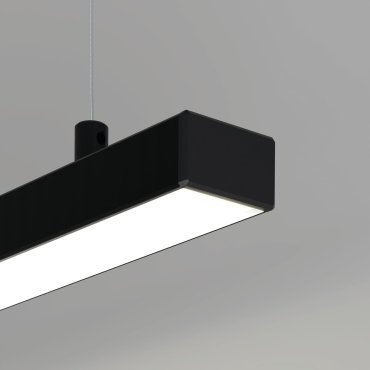 KLUS Glaza-ll - Profilé LED - 2,62 x 1,62 cm - noir