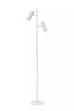 Lucide Clubs - lampadaire - Ø 22 x 140 cm - blanc