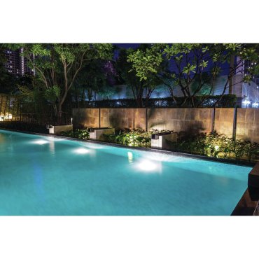 ONE Light Garden Round - spot au sol sur piquet - Ø 9,4 x 16 cm - 6W LED inclus - IP65 - anthracite
