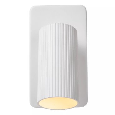 Lucide Clubs - spot mural - 9 x 14,9 x 16 cm - blanc