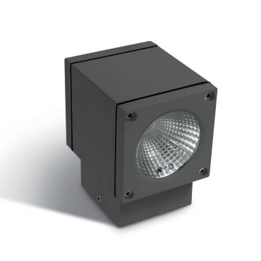 ONE Light Outdoor Wall Cylinders - applique murale extérieure - 8 x 11,3 x 9,5 cm - 6W LED inclus - IP54 - anthracite