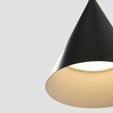 Faro Lina - lampe suspendue - Ø 23,5 x 24,6 cm - 12W LED inclus - noire