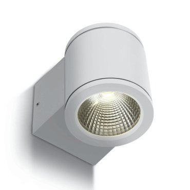 ONE Light Outdoor Wall Cylinders - applique murale extérieure - 8 x 10,6 x 9 cm - 6W LED inclus - IP54 - blanc