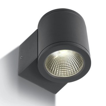 ONE Light Outdoor Wall Cylinders - applique murale extérieure - 8 x 10,6 x 9 cm - 6W LED inclus - IP54 - anthracite