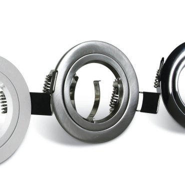 ONE Light - spot encastrable - Ø 79 mm, Ø 70 mm encastrable - chrome brossé