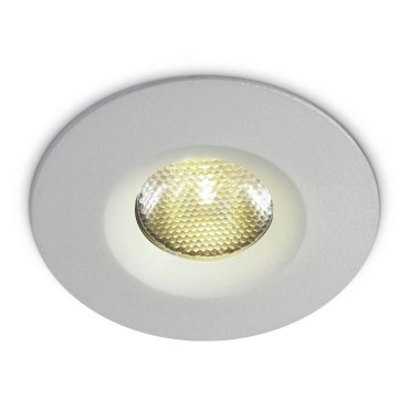 ONE Light - spot à encastrer - Ø 46 mm, Ø 38 mm encastré - 3W LED dimmable inclus - IP65 - blanc