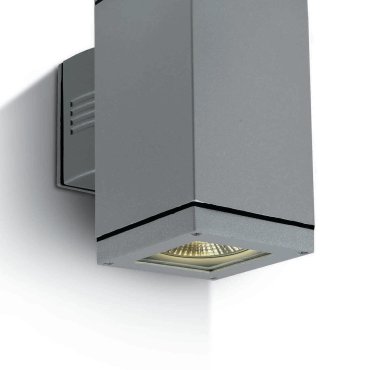 ONE Light PAR30 Outdoor Cubes - applique murale d'extérieur - 10,8 x 10,8 cm - IP54 - gris
