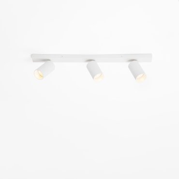 Nova Luce Zelos - spot en saillie 3L - 60 x 13,7 x 6 cm - blanc sablé