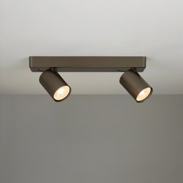 Projectlight Phoebe - spot en saillie 2L - 32 x 7 x 11 cm - bronze