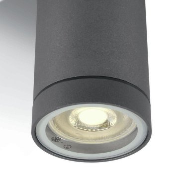 ONE Light GU10 Outdoor Cylinders - plafonnier d'extérieur - Ø 6,5 x 9,5 cm - IP54 - anthracite