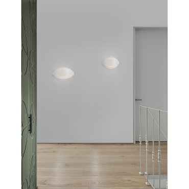 Nova Luce Astrid - applique murale - 28,5 x 9 x 16 cm - 20W LED inclus - blanc sable