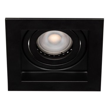 Projectlight Bloq - spot encastrable - 100 x 100 mm, 92 x 92 mm encastrable - noir