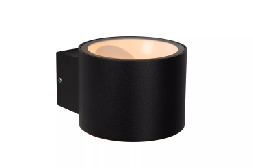 Lucide Oxford - applique murale extérieure - 13,5 x 11,5 x 11 cm - IP54 - noir