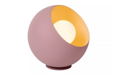 Lucide Doredos - lampe à poser - Ø 20 x 20 cm - rose