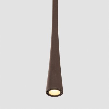 Faro Diana 800 - lampe suspendue - Ø 3,2 x 80 cm - 6W LED inclus - marron foncé