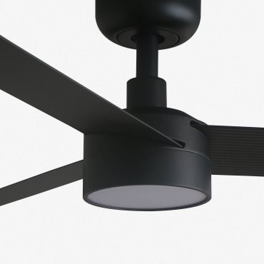 Faro Cruiser S – ventilateur de plafond avec lumière et télécommande – Ø 106 cm – LED 18W incluse – noir
