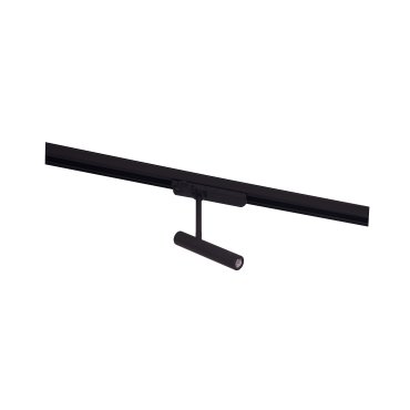 MODÈLE D’EXPOSITION - Maxlight Pistol - spot sur rail - système de rail triphasé - 16,8 x 3 x 25 cm - 12W LED inclus - noir