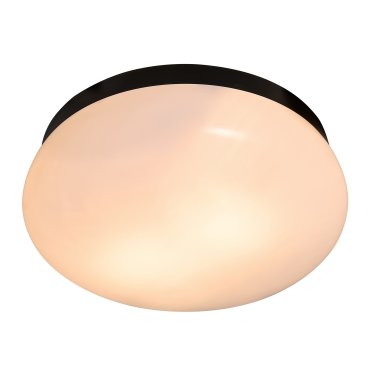 Nordlux Foam - lampe de plafond - Ø 34 x 12 cm - IP44 - noir