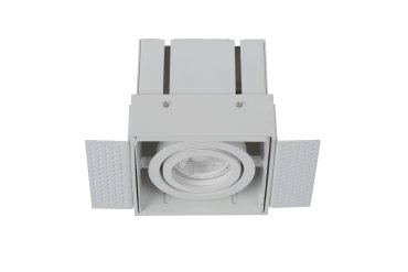 Lucide Trimless - spots encastrés - 97 x 97 mm, 97 x 97 mm format encastré - blanc