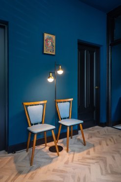 ETH Drop - lampadaire - Ø 10 x 152 cm - noir et or