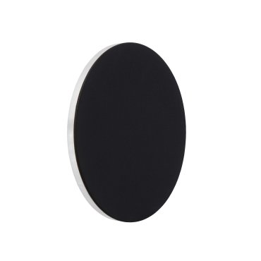 Lucide Eklyps LED - applique murale - Ø 15 x 3 cm - 6W LED inclus - noir