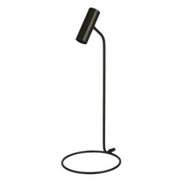 Searchlight Dulwich - lampe à poser - Ø 23 x 57 cm - noir