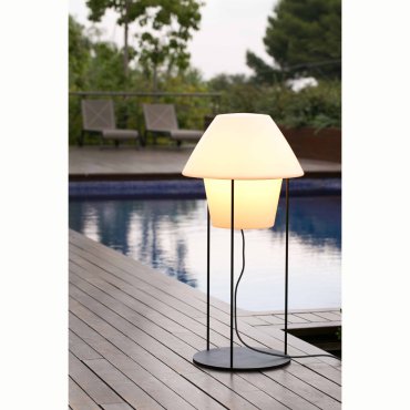 Faro Versus - petit lampadaire - 79 cm - noir