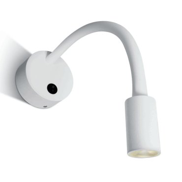 ONE Light Reading Spots - applique murale avec interrupteur - 20 x 8 cm - 3W LED inclus - blanc