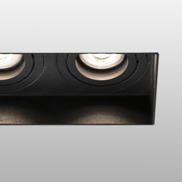 Faro Hyde Trimless - spot encastré - 164 x 82 mm, 182 x 93 mm format encastré - noir mat