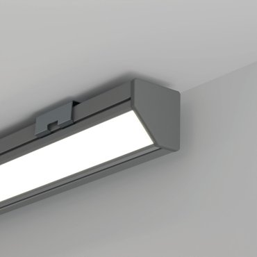 Klus 45-plus - profilé LED d’angle - 1,9 x 1,9 cm - argent anodisé