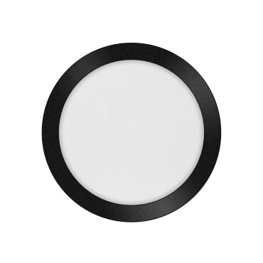 ETH Anne Round - plafonnier - Ø 26 x 2,7 cm - 3 niveaux de gradation - 15W LED inclus - IP44 - noir