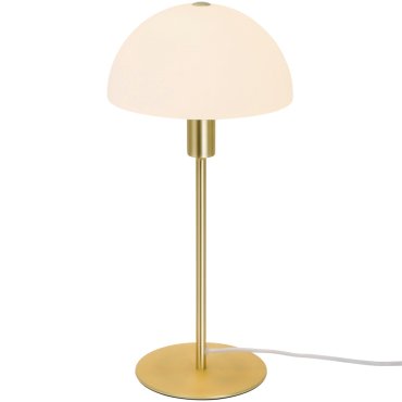 Nordlux Ellen 20 - lampe à poser - Ø 20 x 40 cm - laiton et opale