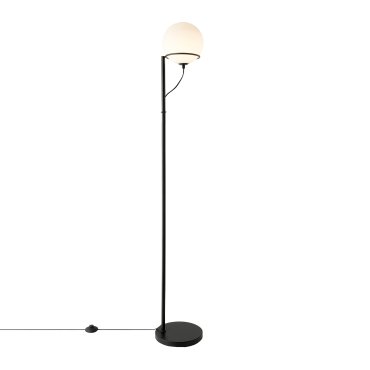Nordlux Wilson - lampadaire - Ø 25 x 159 cm - noir et blanc
