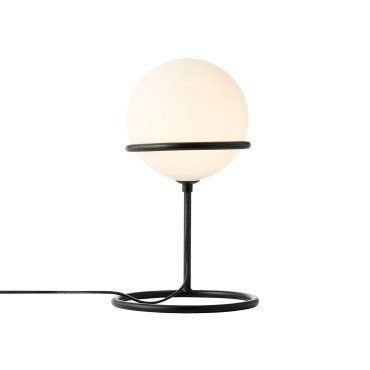 Nordlux Wilson - lampe à poser - Ø 18 x 31 cm - noir et blanc