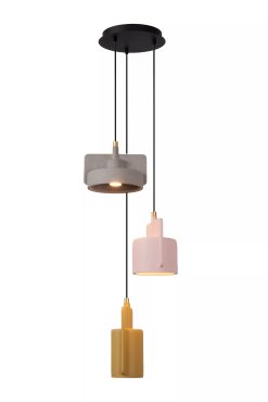 Lucide Ninja - lampe suspendue -Ø 25,5 x 120 cm - multicolore