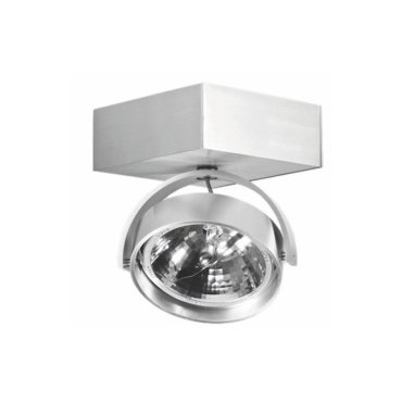 Artdelight Dutchess - spot en saillie 1L - 12,8 x 12,8 x 18 cm - aluminium