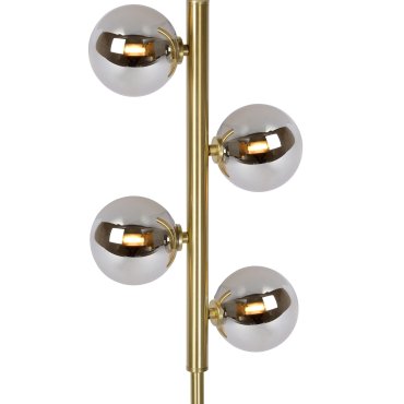 Lucide Tycho - lampadaire - 154 cm - or mat