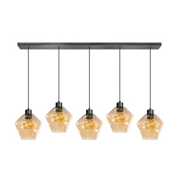 ETH Origin - suspension - 120 x 10 x 200 cm - noir