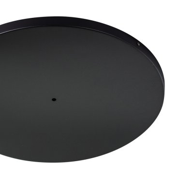 ETH - plaque de plafond - Ø 80 cm - noir mat
