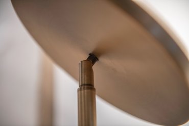 Artdelight Novara - lampadaire - uplighter - Ø 24 x 180 cm - 18W dimmable LED inclus - bronze