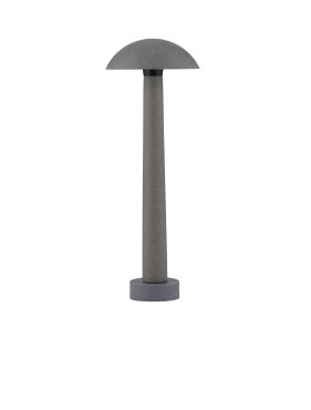Nova Luce Tura - lampe de jardin - Ø 20 x 55 cm - 7W LED inclus - IP65 - noir