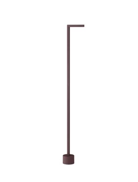 Nova Luce Pipe - lampe de jardin - 11 x 94,5 cm - 5W LED inclus - IP65 - corten
