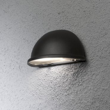 Konstsmide Torino - applique murale extérieure - 20 x 10,5 x 10 cm - IP23 - noir