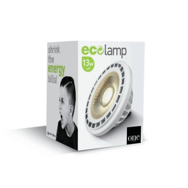 ONE Light R111 GU10 LED - Ø 11,1 x 6,9 cm - GU10 - 13W non-dimmable - blanc - 4000K