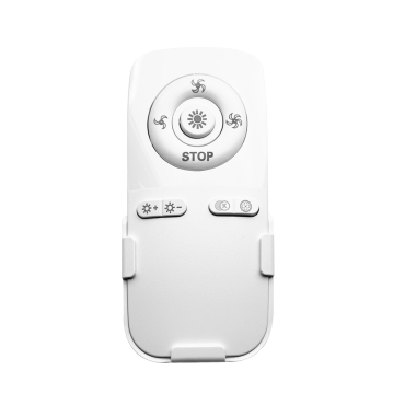 ETH - Le Ventilateur n° 5 - ventilateur de plafond avec télécommande - ⌀ 40 x 18 cm - LED dimmable de 24W incl. - opale
