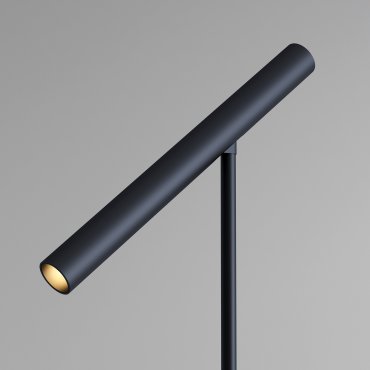 Artdelight Kansas - lampadaire - Ø 2,5 x 140 cm - 6W dimmable led inclus - noir
